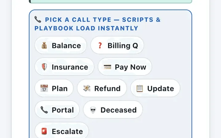 Bringing billing guidance into one offline tool: application screenshot